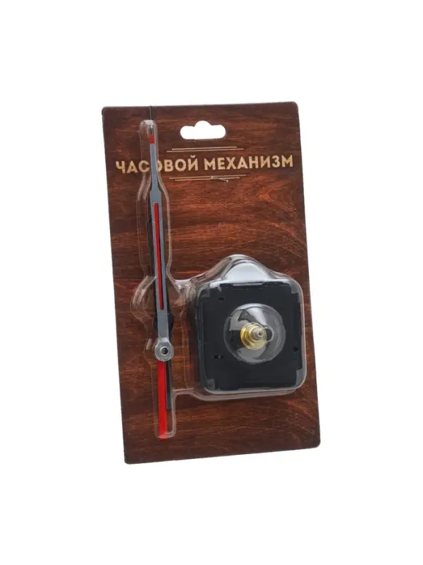 Часовой механизм со стрелками &laquo;Соломон-43&raquo;, плавный ход, шток 16 мм, стрелки 72/105/108 мм