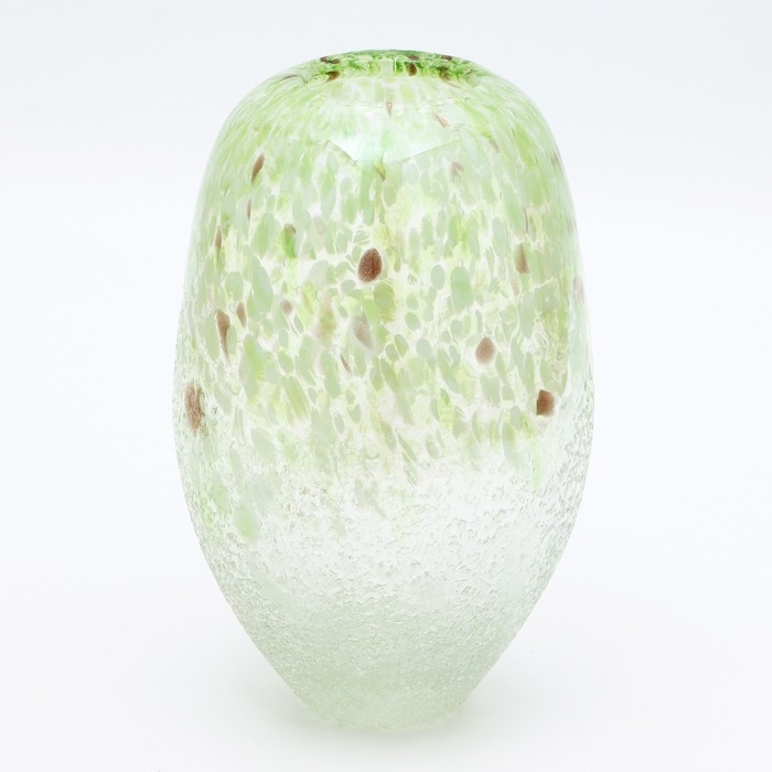 Ваза для цветов «Жасмин» из цветного стекла 23,5×15,5×15,5 см Ваза для цветов «Жасмин» из цветного стекла 23,5×15,5×15,5 см