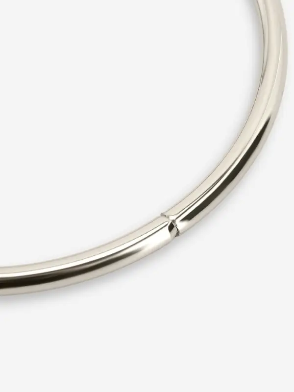 Ручки для сумки «Круг», металлические, d=10 см, 2 шт., цвет серебряный Ручки для сумки «Круг», металлические, d=10 см, 2 шт., цвет серебряный