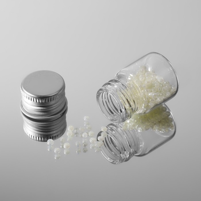 Баночки для хранения бисера, d=2.2×3.2 см, 6 шт. Баночки для хранения бисера, d=2.2×3.2 см, 6 шт.