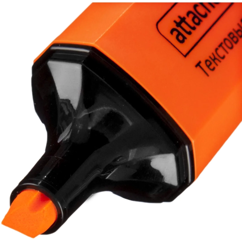 Маркер текстовыделитель Attache Palette 1-5мм оранжевый HL6010