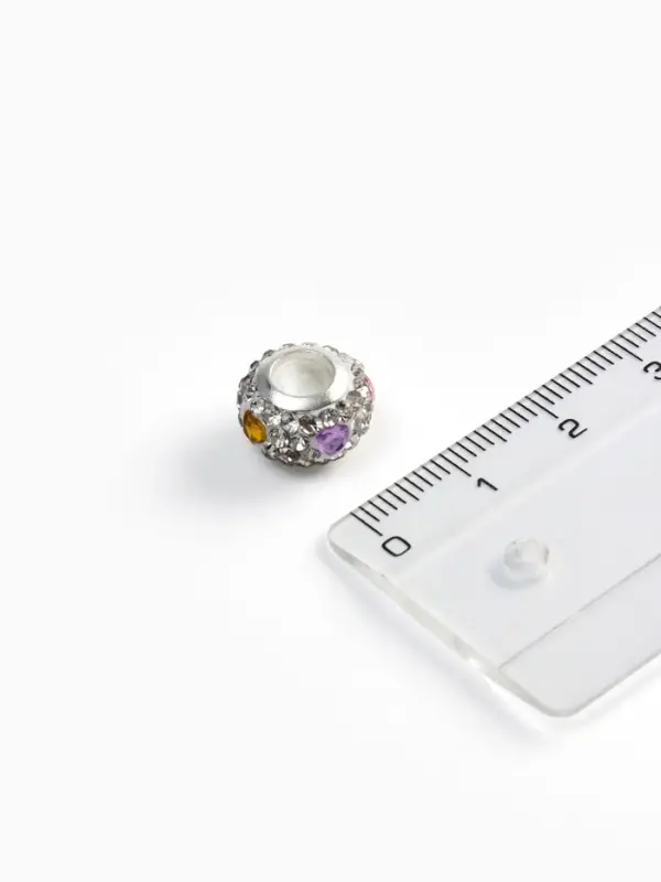 Бусинка «Сердечко шамбала», для творчества, МИКС Бусинка «Сердечко шамбала», для творчества, МИКС