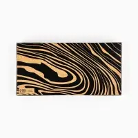 Коробка для печенья, кондитерская упаковка с пластиковой крышкой, &laquo;Настоящему мужчине&raquo;, 10.5&times;21&times;3 см