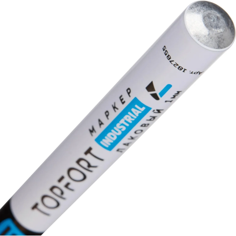 Маркер лаковый Topfort Industrial 1 мм черный