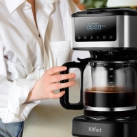 Капельная кофеварка электрическая КТ-7181 - 900Вт Капельная кофеварка электрическая КТ-7181 - 900Вт