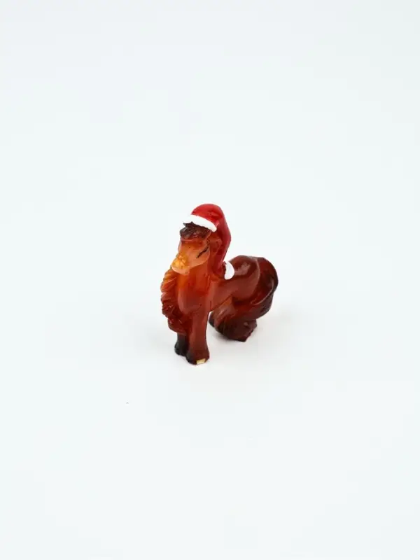 Сувенир новогодний «Фигурка лошадь 2026», набор 4 шт., полистоун Сувенир новогодний «Фигурка лошадь 2026», набор 4 шт., полистоун