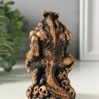 Фигурка гипс &laquo;Оборотень&raquo;, 13&times;7 см, коричневая