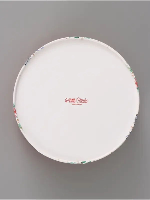 Коробка подарочная новогодняя с окном &laquo;С Новым годом&raquo; 21&times;21&times;8 см