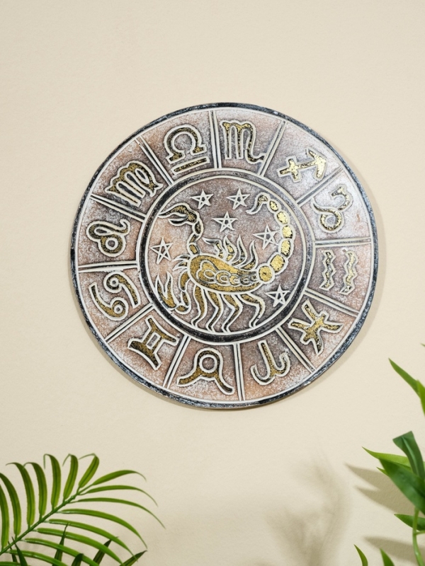 Панно резное МДФ "Скорпион", 30х30х2 см