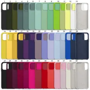 Чехол iPhone 13 Pro Max Silicone Case APL WS (с лого)