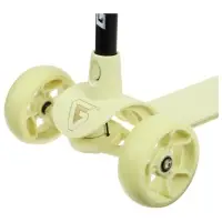 Самокат детский GRAFFITI Baby 24, колёса PU 120/100 мм, жёлтый