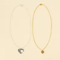 Кулоны неразлучники &laquo;Я рядом&raquo;, 2 шт, длина 40 см