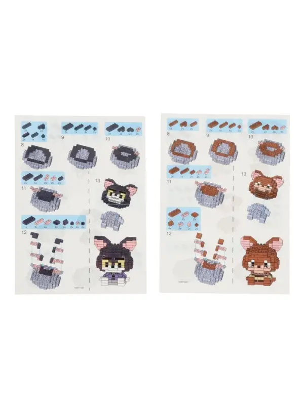 UNICON Конструктор UNICON Конструктор "MiniBlocks", кот и мышка, 2 в 1