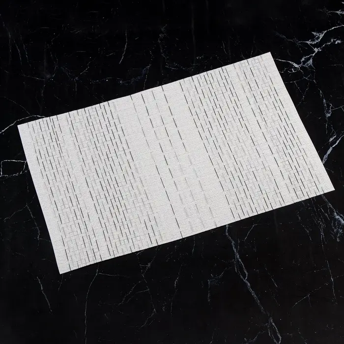 Салфетки сервировочные на стол Доляна &laquo;Ян&raquo;, 4 шт., 30&times;45 см, белые