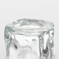 Стакан низкий Magistro Ice.Bar. Ice, 250 мл, 8&times;8 см, стекло, прозрачный