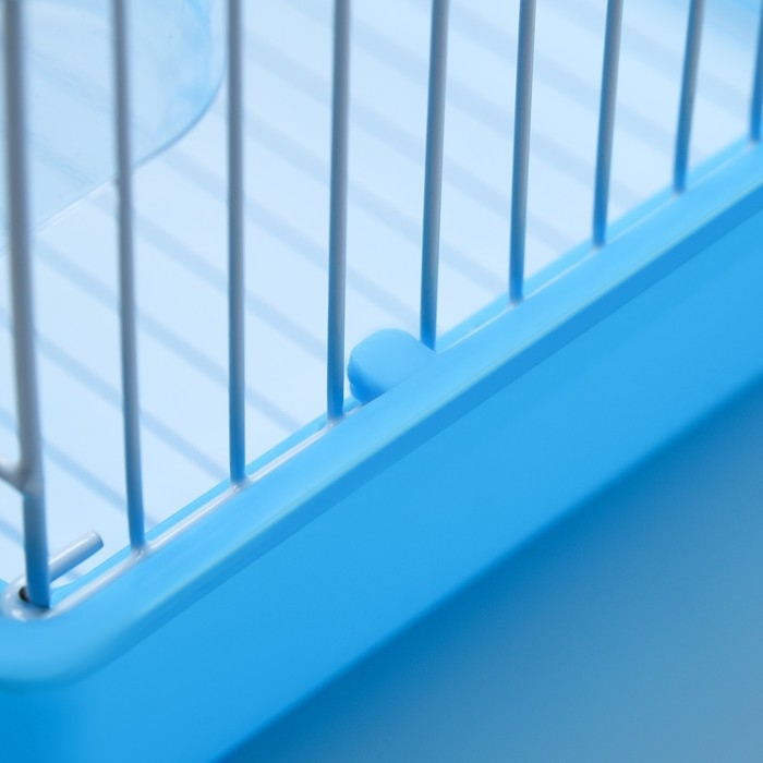 Клетка для птиц укомплектованная Bd-1/1d, 30 х 23 х 39 см, голубая Клетка для птиц укомплектованная Bd-1/1d, 30 х 23 х 39 см, голубая