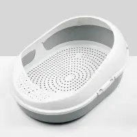 Лоток для кошек с сеткой и бортом &laquo;Космо&raquo; 51.9&times;37.8&times;21.3 см, серый