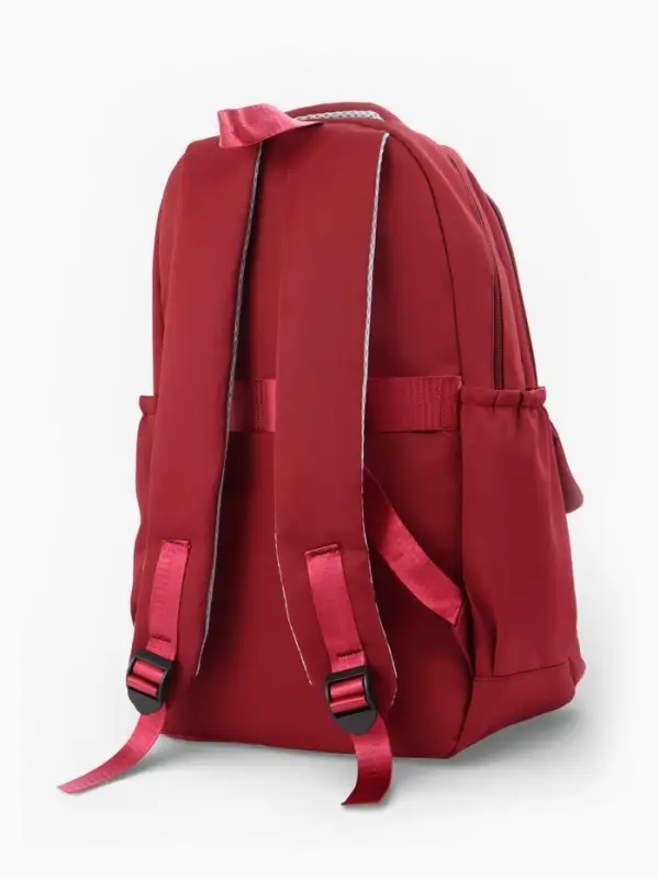 Рюкзак школьный &laquo;Котик&raquo;, 3 кармана, 2 отделения, 29&times;14&times;44 см, бордовый