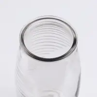 Ваза &laquo;Бриз&raquo;, дымка, h=23 см, стекло, прозрачная