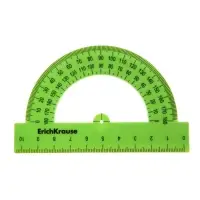 Набор геометрический малый ErichKrause Reef: линейка, угольник, транспортир, МИКС