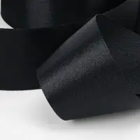 Лента атласная, 40 мм, 23&plusmn;1 м, чёрная №39