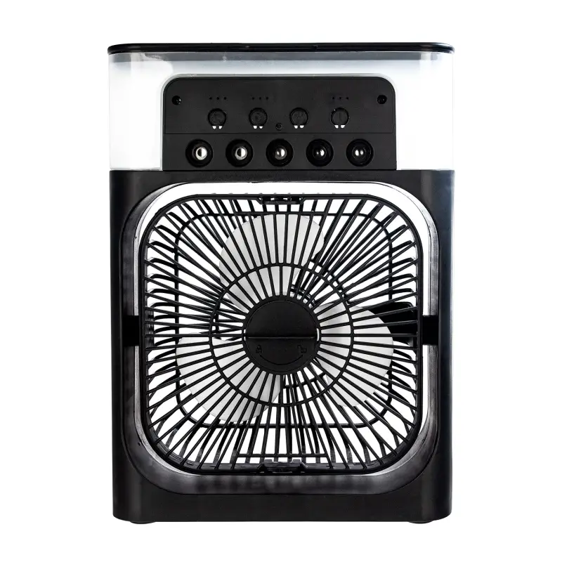 Увлажнитель с вентилятором настольный 0.6L черный ( 30шт/кор ) Увлажнитель с вентилятором настольный 0.6L черный ( 30шт/кор )