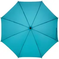 Зонт-трость Undercolor с цветными спицами, бирюзовый