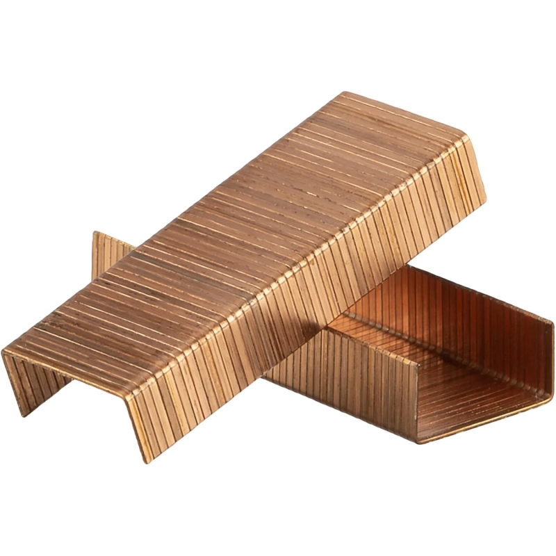 Скобы для степлера №24/6 Attache медные (2-30 листов), 1000 шт./уп