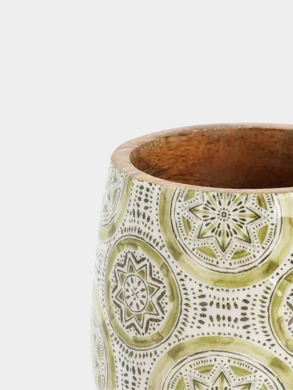 Стакан &laquo;Звёзды&raquo;, 10&times;10&times;10 см, дерево