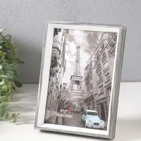 Фоторамка пластик 13х18 см "Данте" чёрный состаренный 19х13,8х2,5 см