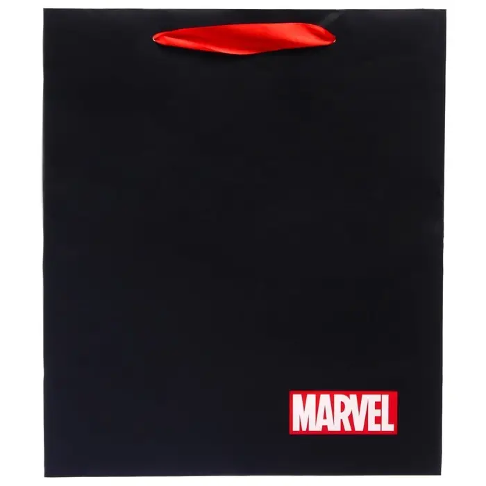 Пакет подарочный, 23х27х11 см, упаковка, Мстители Пакет подарочный, 23х27х11 см, упаковка, Мстители
