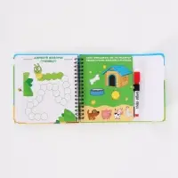 Многоразовая книга с играми &laquo;Синий трактор&raquo;, 30 мини-игр + маркер