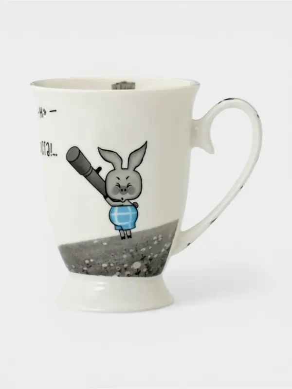 Кружка Quinsberry &laquo;Винни Пух&raquo;, 350 мл, фарфор, белая