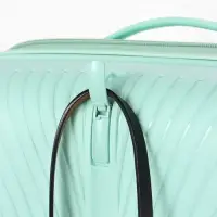 Чемодан на колёсах, 20", кодовый замок, 36&times;20&times;54 см, зелёный