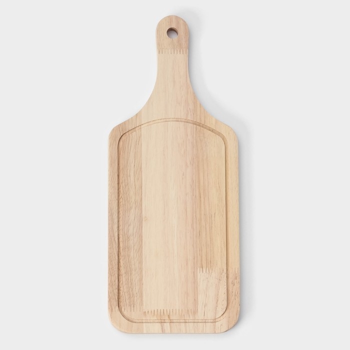 Доска для подачи Доляна «Дубрава», 33×13,5 см, дуб Доска для подачи Доляна «Дубрава», 33×13,5 см, дуб