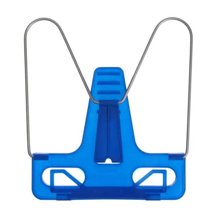 Подставка для книг Подставка для книг "Отличный выбор", с пластиковым упором, эконом, синяя