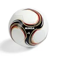 Футбольный мяч MINSA Futsal, машинная сшивка, 32 панели, р. 4, PU