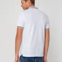 Рубашка поло Virma Stripes, белая, размер S
