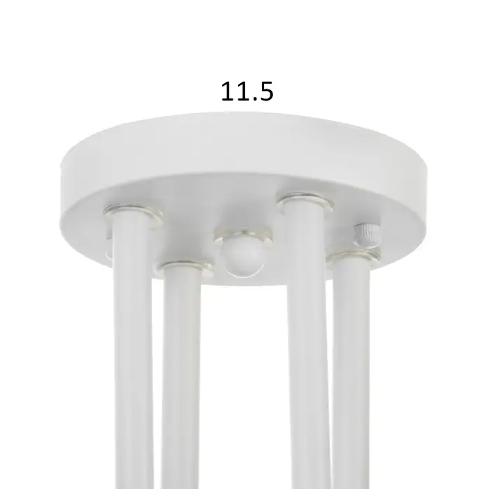 Светильник потолочный BayerLux &laquo;Снежа&raquo;, люстра 4хЕ27, 40 Вт, белый, 81&times;33&times;21 см