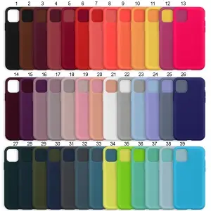 Чехол для iPhone 11 Pro Max Silicone Сase APL WS (без лого) без возврата и обмена