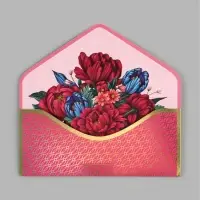 Конверт для денег &laquo;С праздником&raquo;, 3D эффект, тиснение, 19&times;9.3 см