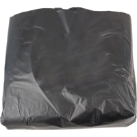 Мешки для мусора ПВД 240л 28мкм 50шт/уп пласт черный 88х120