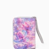 Кошелек жен 07-01-01 Июнь2535 цветы, 12*1,5*9 см, 2 отд+отд/молн, д/карт, сиреневый Кошелек жен 07-01-01 Июнь2535 цветы, 12*1,5*9 см, 2 отд+отд/молн, д/карт, сиреневый