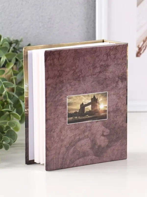 Фотоальбом 100 фото "Мост" 10X15см, ПП карм.