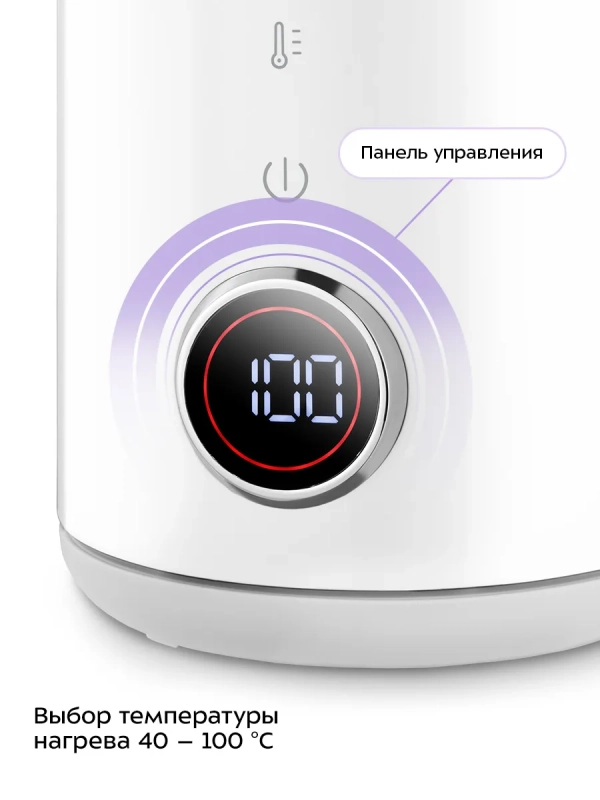 Чайник электрический с терморегулятором КТ-6699 - 1.7 л Чайник электрический с терморегулятором КТ-6699 - 1.7 л