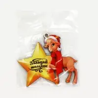 Елочная игрушка деревянная &laquo;Загадай желание&raquo;, 85&times;76 мм