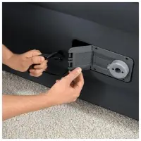 Кровать надувная Fortech, 203&times;152&times;46 см, со встроенным электронасосом, 69075 Bestway
