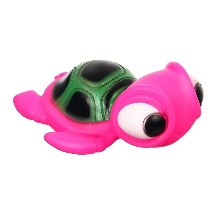 Резиновые игрушки для ванны Крошка Я &laquo;Черепашки&raquo;, 10 см, с пищалкой, в наборе 5 шт.