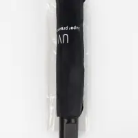 Зонт механический &laquo;Однотонный&raquo;, 4 сложения, 8 спиц, R=47/55 см, d=94 см, чёрный