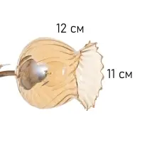 Люстра &laquo;Лиза&raquo; 3&times;40 Вт Е27 золото
